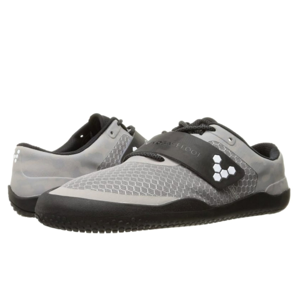 Vivobarefoot Motus Running Shoes Grey/Black EU 46 Mens 12.5